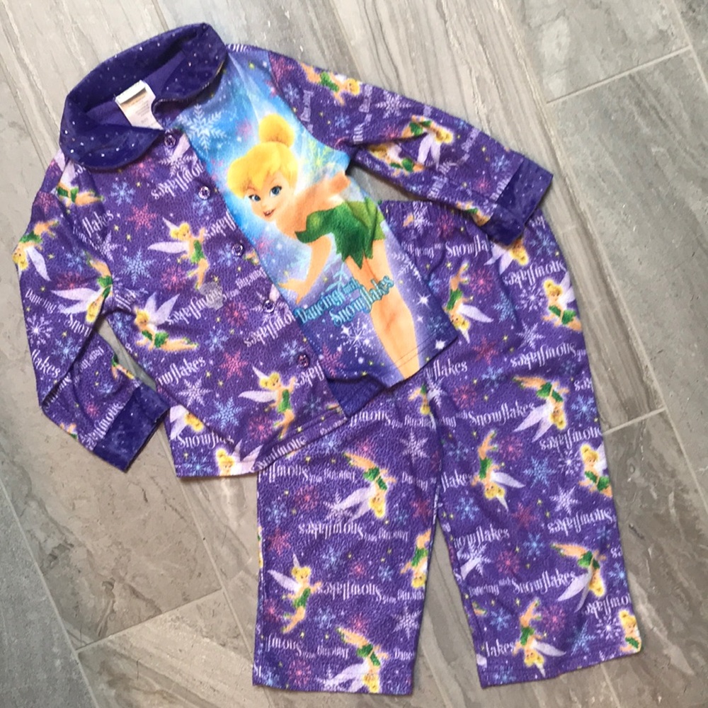 Disney Tinkerbell pajamas size 2T